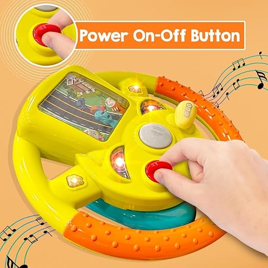 Steering Wheel Toy for Kids