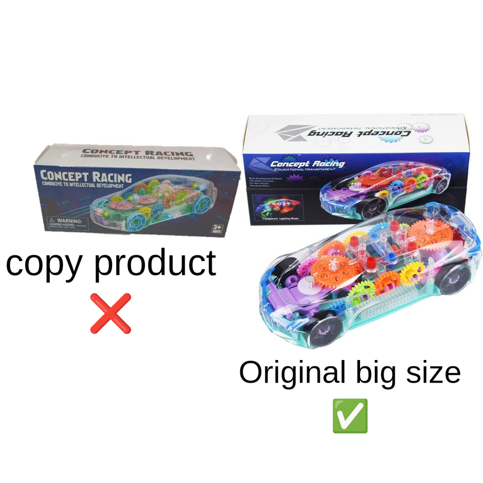 Transperent Unbrakable toys