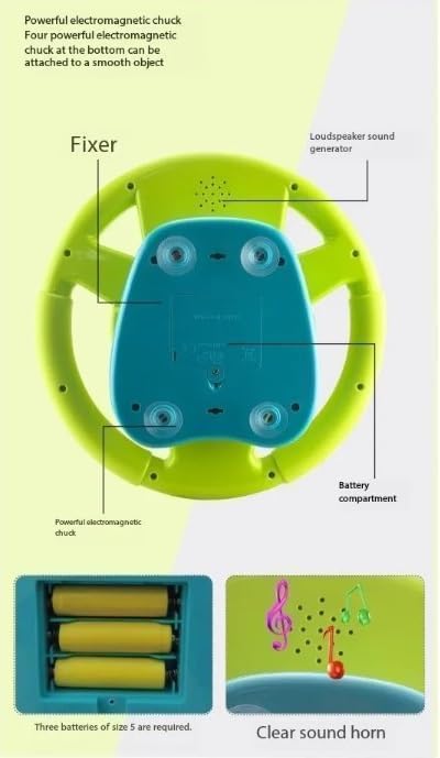 Steering Wheel Toy for Kids