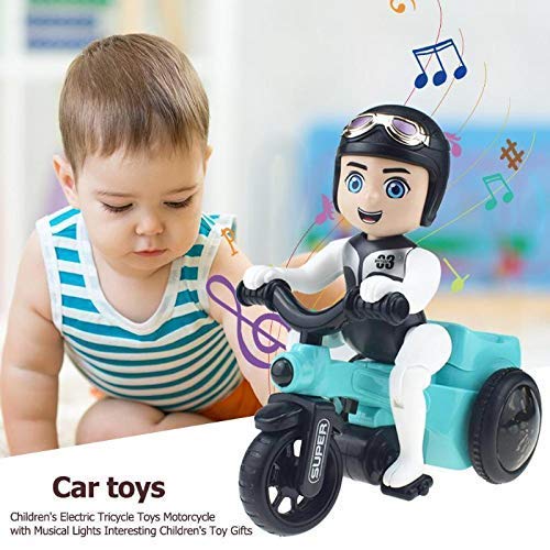 Stunt Bike Tricycle 4D Light and Music Bump And Go