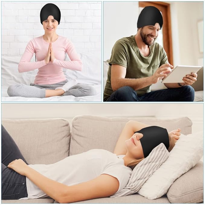 Migraine Relief Gel Cap - Great for Tension, Sinus, Better Sleep & Stress Relief