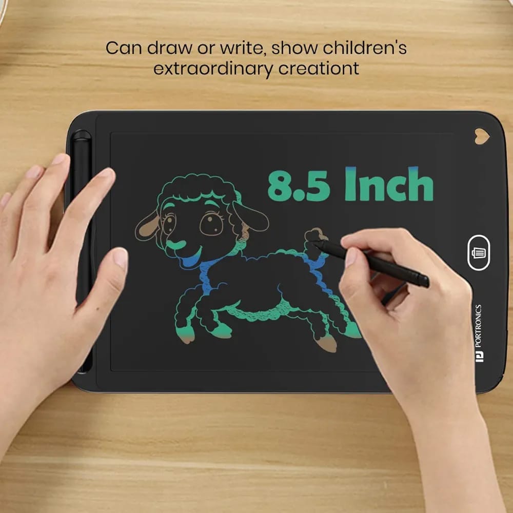 8.5 inch lcd writing pad with multicolor display for drawing and writing