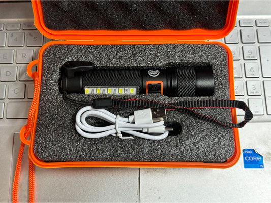 Metal Body 3 in 1 Torch For Car and Home